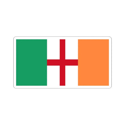 Proposed flag of Ireland 1937 (Ireland) STICKER Vinyl Kiss-Cut Decal 6 Inch White - The Sticker Space