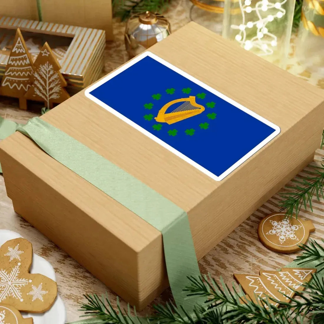 Proposed flag of Ireland 1939 (Ireland) STICKER Vinyl Kiss-Cut Decal - The Sticker Space