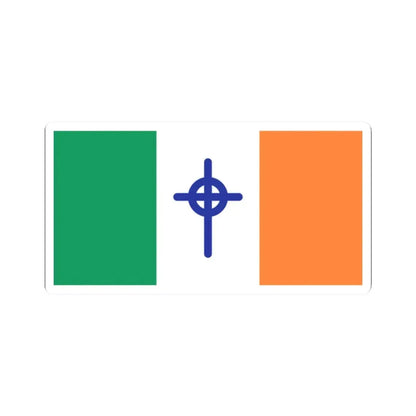 Proposed flag of Ireland 1951 (Ireland) STICKER Vinyl Kiss-Cut Decal 2 Inch White - The Sticker Space