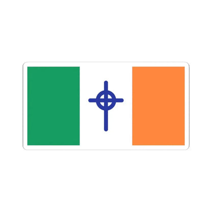 Proposed flag of Ireland 1951 (Ireland) STICKER Vinyl Kiss-Cut Decal 3 Inch White - The Sticker Space