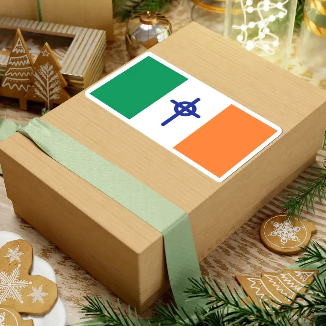 Proposed flag of Ireland 1951 (Ireland) STICKER Vinyl Kiss-Cut Decal - The Sticker Space