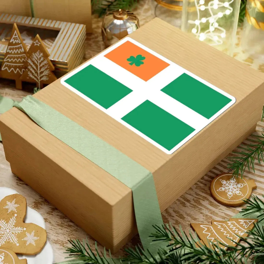 Proposed flag of Ireland 1957 (Ireland) STICKER Vinyl Kiss-Cut Decal - The Sticker Space