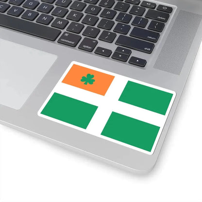 Proposed flag of Ireland 1957 (Ireland) STICKER Vinyl Kiss-Cut Decal - The Sticker Space
