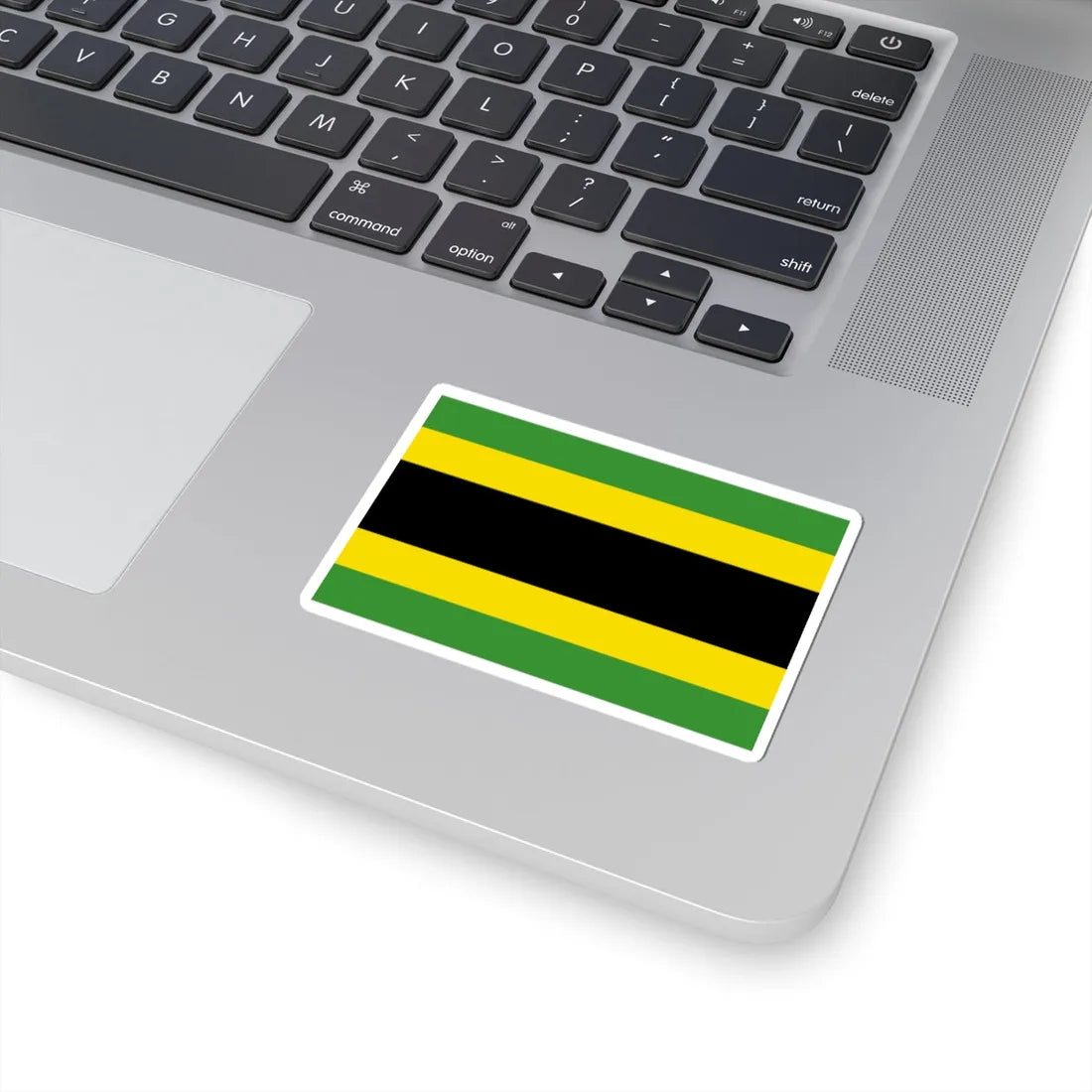 Proposed flag of Jamaica (Jamaica) STICKER Vinyl Kiss-Cut Decal - The Sticker Space