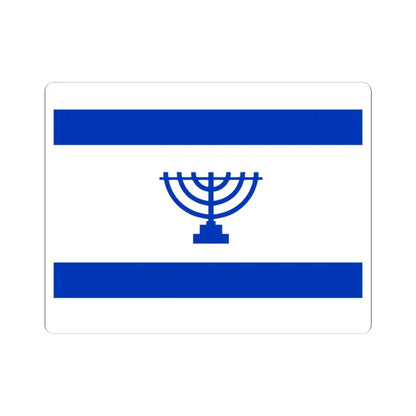Proposed flag of Judea (Israel) STICKER Vinyl Kiss-Cut Decal 3 Inch White - The Sticker Space