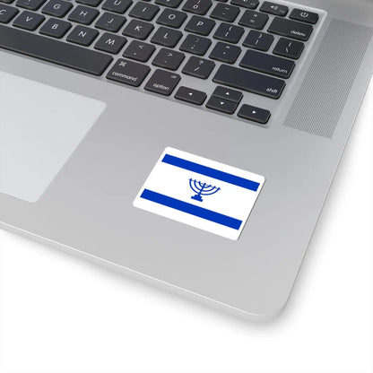 Proposed flag of Judea (Israel) STICKER Vinyl Kiss-Cut Decal - The Sticker Space