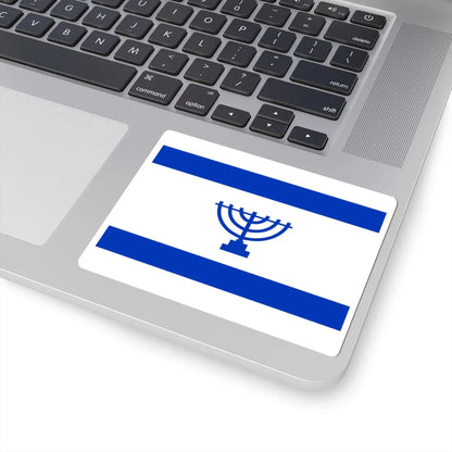 Proposed flag of Judea (Israel) STICKER Vinyl Kiss-Cut Decal - The Sticker Space