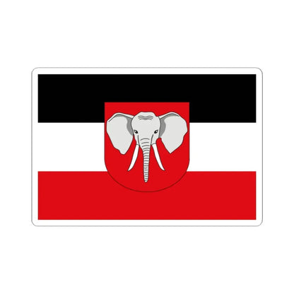 Proposed Flag of Kamerun 1914 (Cameroon) STICKER Vinyl Kiss-Cut Decal 2 Inch White - The Sticker Space