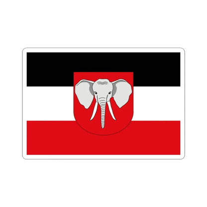 Proposed Flag of Kamerun 1914 (Cameroon) STICKER Vinyl Kiss-Cut Decal 3 Inch White - The Sticker Space