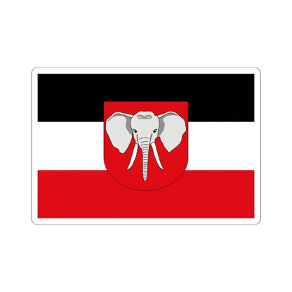 Proposed Flag of Kamerun 1914 (Cameroon) STICKER Vinyl Kiss-Cut Decal 6 Inch White - The Sticker Space