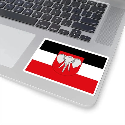 Proposed Flag of Kamerun 1914 (Cameroon) STICKER Vinyl Kiss-Cut Decal - The Sticker Space