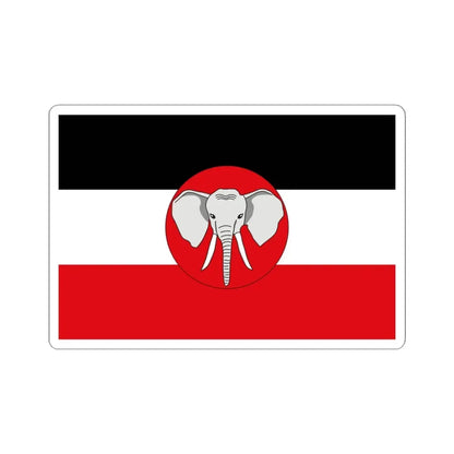 Proposed Flag of Kamerun 1914 Variant (Cameroon) STICKER Vinyl Kiss-Cut Decal 4 Inch White - The Sticker Space