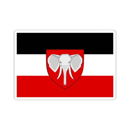 Proposed Flag of Kamerun (Cameroon) STICKER Vinyl Kiss-Cut Decal 2 Inch White - The Sticker Space