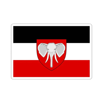 Proposed Flag of Kamerun (Cameroon) STICKER Vinyl Kiss-Cut Decal 3 Inch White - The Sticker Space