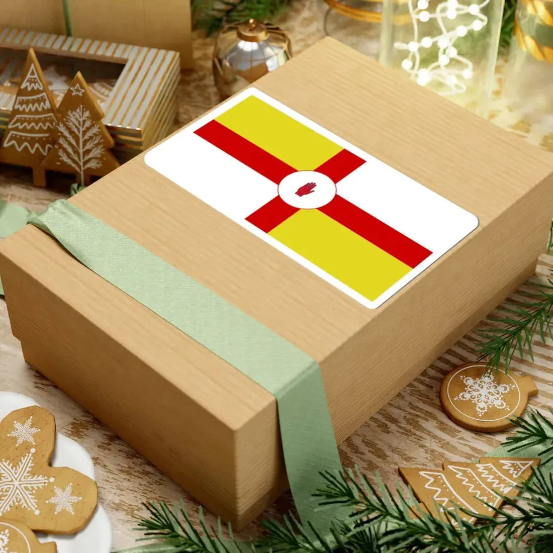 Proposed flag of Northern Ireland 1995 - 1 (Ireland) STICKER Vinyl Kiss-Cut Decal - The Sticker Space