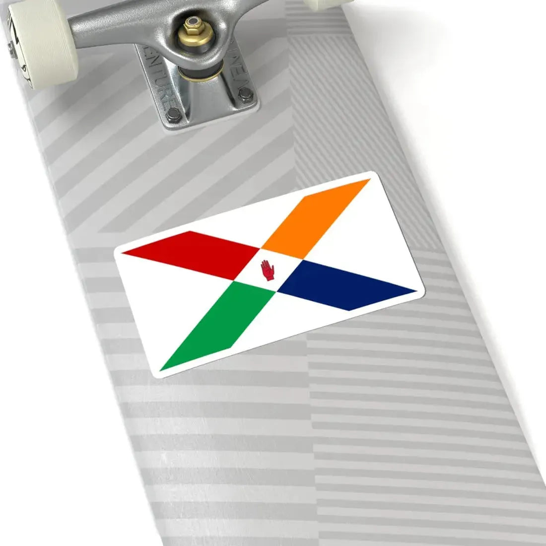 Proposed flag of Northern Ireland 1995 - 2 (Ireland) STICKER Vinyl Kiss-Cut Decal - The Sticker Space