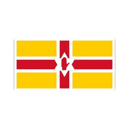Proposed flag of Northern Ireland (Ireland) STICKER Vinyl Kiss-Cut Decal 2 Inch White - The Sticker Space