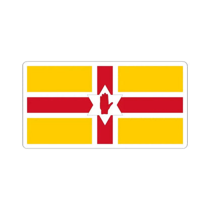Proposed flag of Northern Ireland (Ireland) STICKER Vinyl Kiss-Cut Decal 6 Inch White - The Sticker Space
