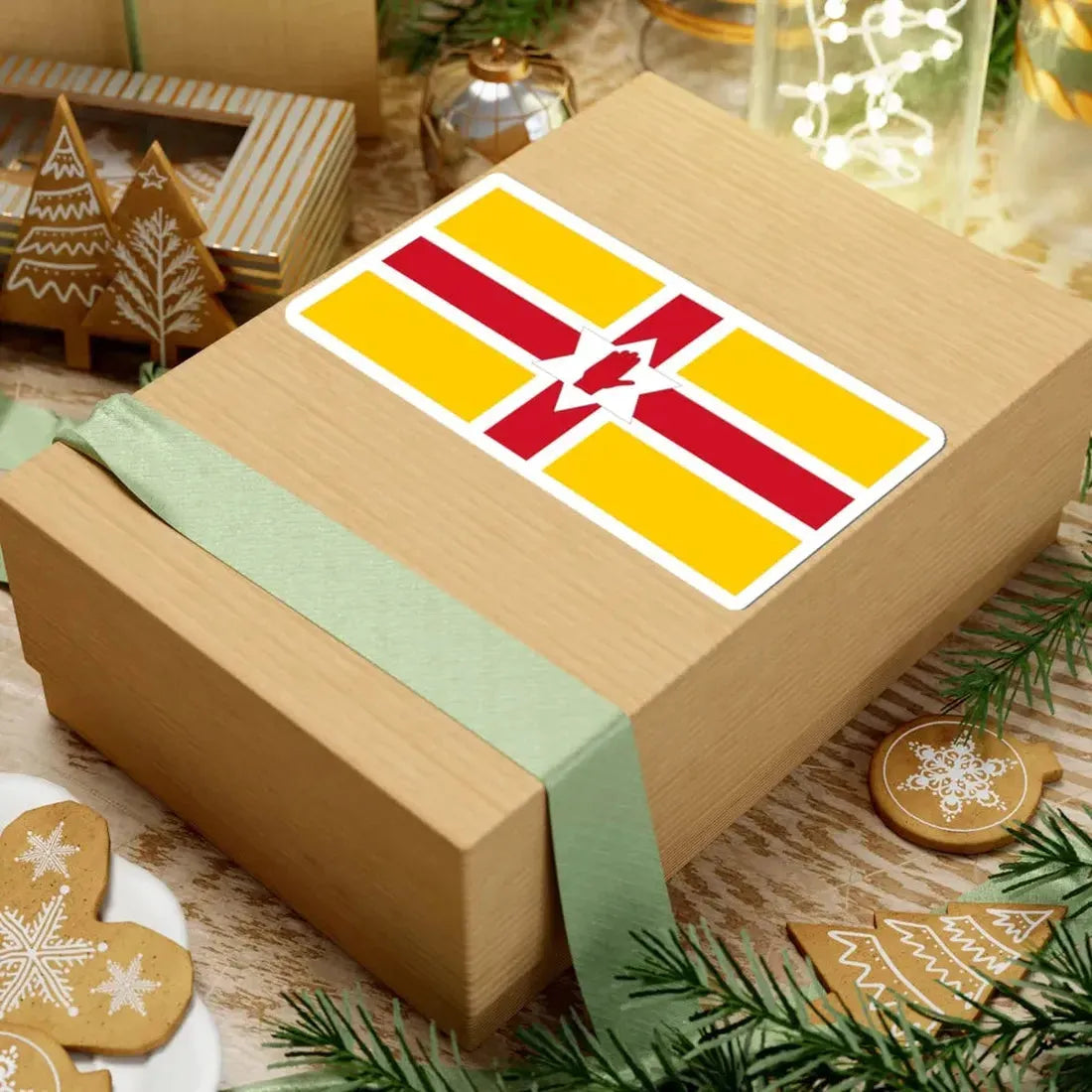 Proposed flag of Northern Ireland (Ireland) STICKER Vinyl Kiss-Cut Decal - The Sticker Space