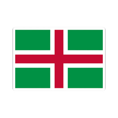 Proposed flag of Northern Italy (Italy) STICKER Vinyl Kiss-Cut Decal 2 Inch White - The Sticker Space