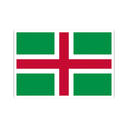 Proposed flag of Northern Italy (Italy) STICKER Vinyl Kiss-Cut Decal 3 Inch White - The Sticker Space