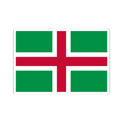 Proposed flag of Northern Italy (Italy) STICKER Vinyl Kiss-Cut Decal 6 Inch White - The Sticker Space