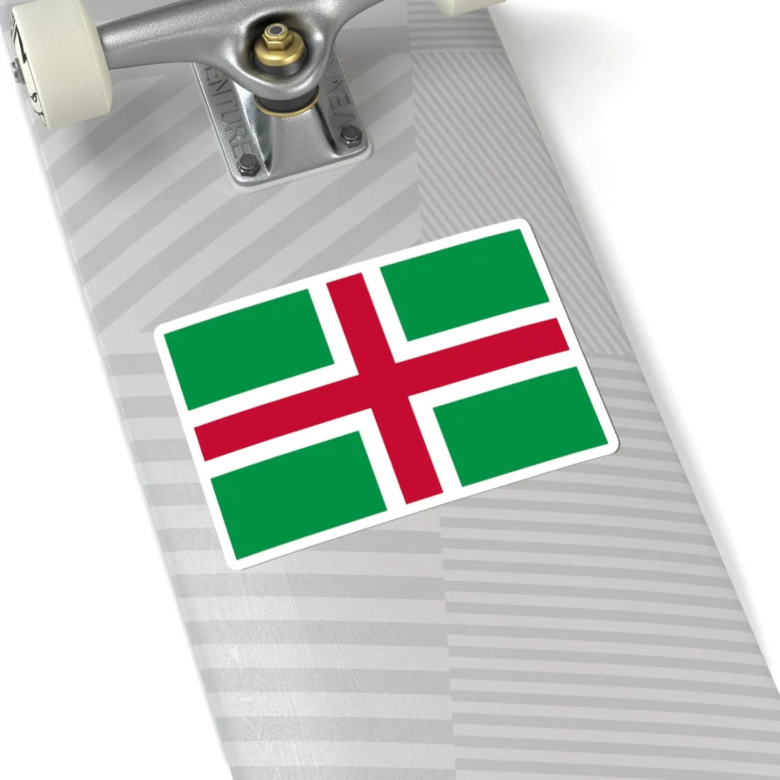 Proposed flag of Northern Italy (Italy) STICKER Vinyl Kiss-Cut Decal - The Sticker Space