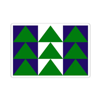 Proposed flag of Oregon 1976 (United States) STICKER Vinyl Kiss-Cut Decal 2 Inch White - The Sticker Space