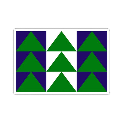 Proposed flag of Oregon 1976 (United States) STICKER Vinyl Kiss-Cut Decal 4 Inch White - The Sticker Space