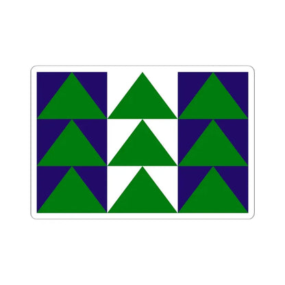 Proposed flag of Oregon 1976 (United States) STICKER Vinyl Kiss-Cut Decal 6 Inch White - The Sticker Space