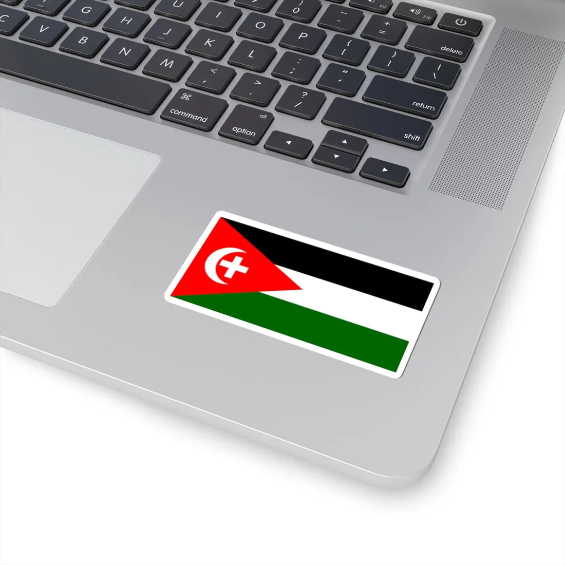 Proposed flag of Palestine An Arab From Haifa (Palestine) STICKER Vinyl Kiss-Cut Decal - The Sticker Space