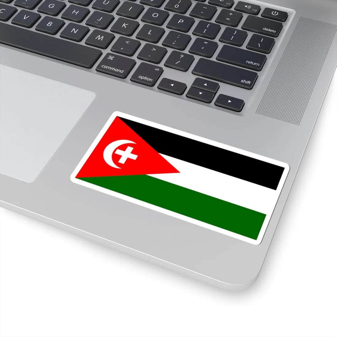 Proposed flag of Palestine An Arab From Haifa (Palestine) STICKER Vinyl Kiss-Cut Decal - The Sticker Space