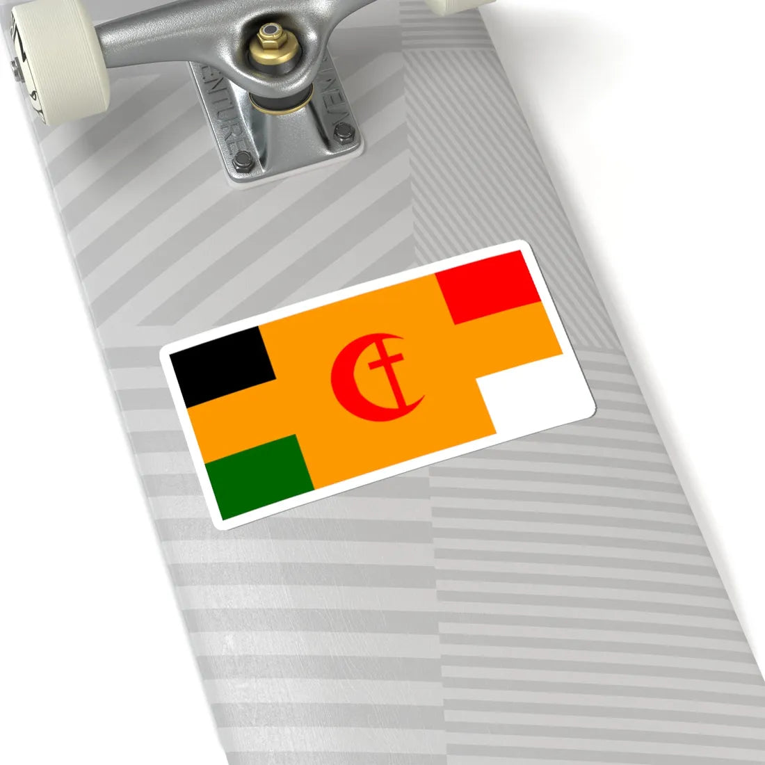 Proposed flag of Palestine Assma Tubi (Palestine) STICKER Vinyl Kiss-Cut Decal - The Sticker Space
