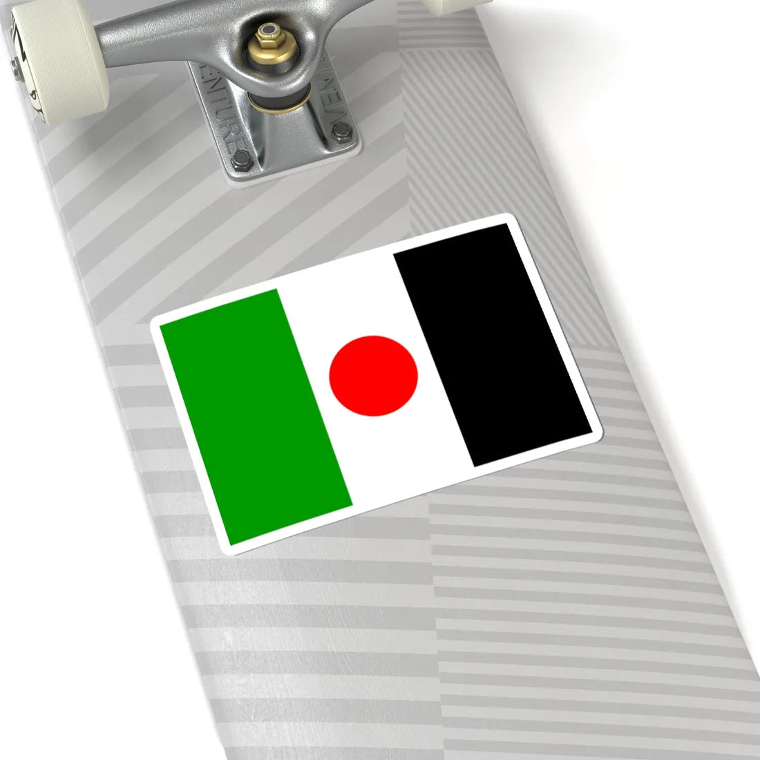 Proposed flag of Palestine Elias Hana Rantissi (Palestine) STICKER Vinyl Kiss-Cut Decal - The Sticker Space