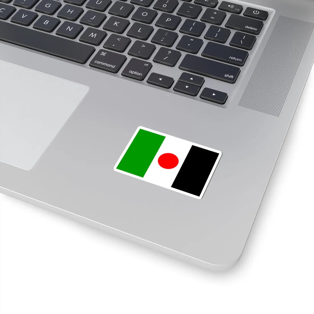 Proposed flag of Palestine Elias Hana Rantissi (Palestine) STICKER Vinyl Kiss-Cut Decal - The Sticker Space