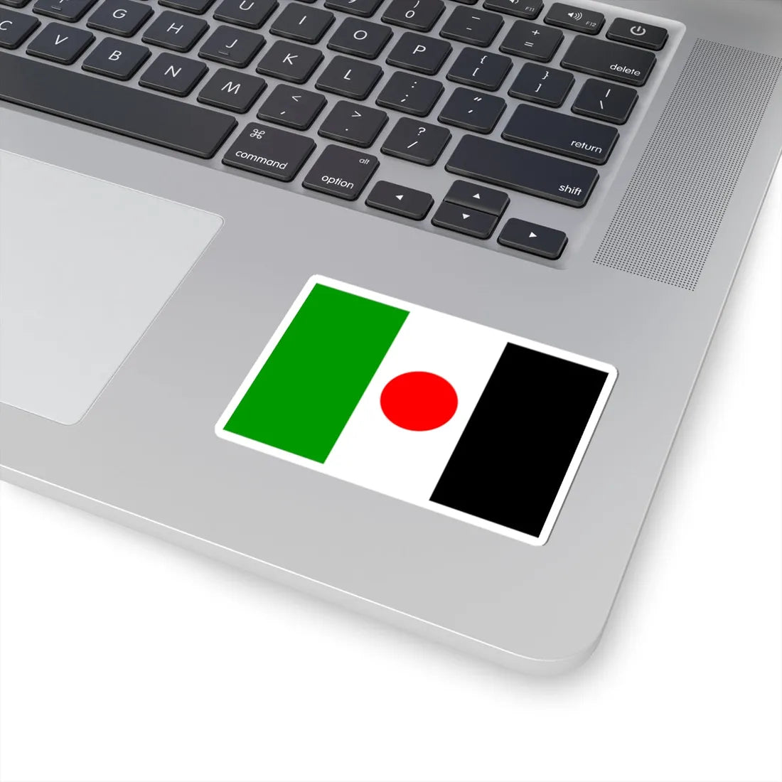 Proposed flag of Palestine Elias Hana Rantissi (Palestine) STICKER Vinyl Kiss-Cut Decal - The Sticker Space