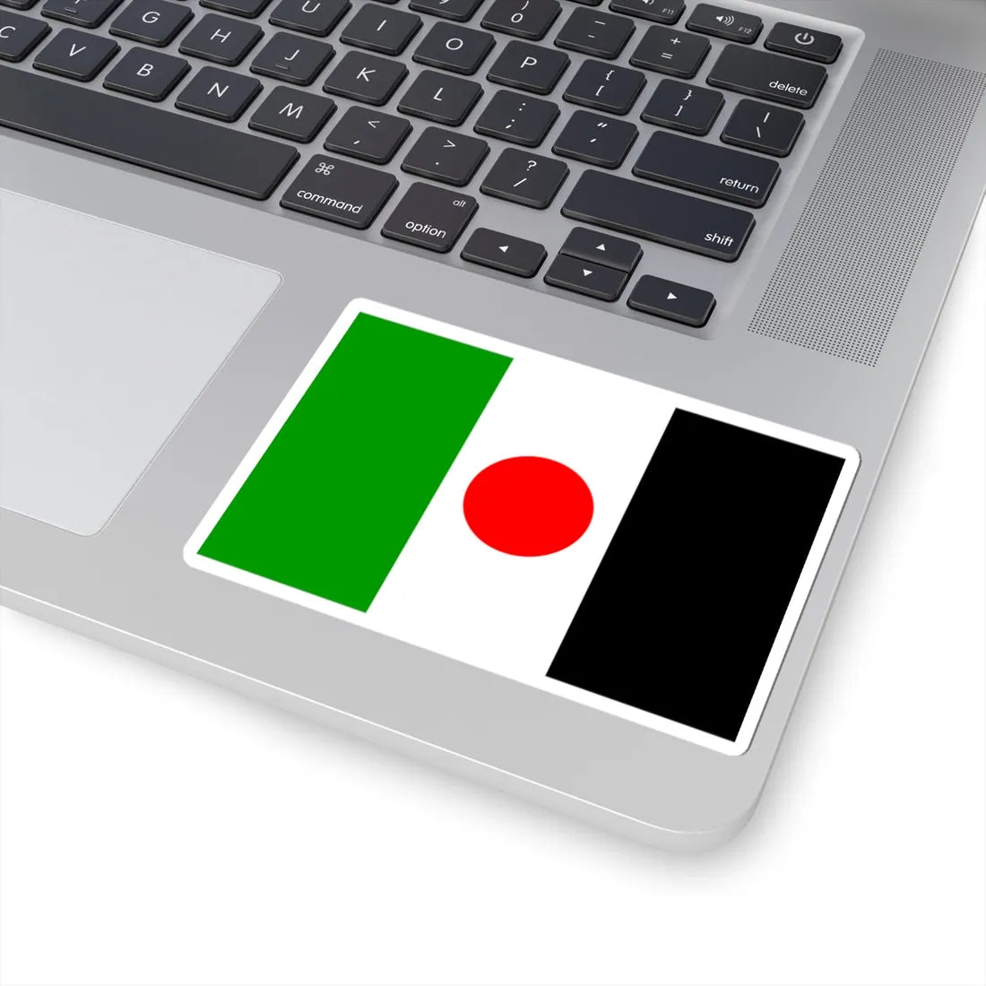 Proposed flag of Palestine Elias Hana Rantissi (Palestine) STICKER Vinyl Kiss-Cut Decal - The Sticker Space