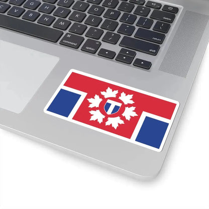 Proposed flag of Toronto 1999 (Canada) STICKER Vinyl Kiss-Cut Decal - The Sticker Space