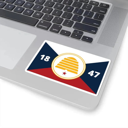 Proposed flag of Utah 2019 (United States) STICKER Vinyl Kiss-Cut Decal - The Sticker Space