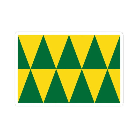 Proposed flag of Washington 1976 (United States) STICKER Vinyl Kiss-Cut Decal 2 Inch White - The Sticker Space