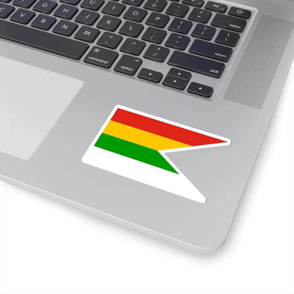 Proposed Imperial Chinese Navy 2nd Commodores Flag 1890 (China) STICKER Vinyl Kiss-Cut Decal - The Sticker Space