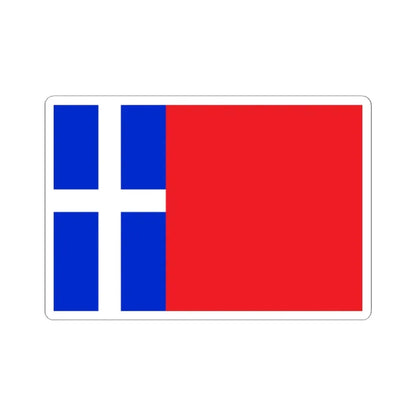 Proposed PRC national flag 001 (China) STICKER Vinyl Kiss-Cut Decal 2 Inch White - The Sticker Space