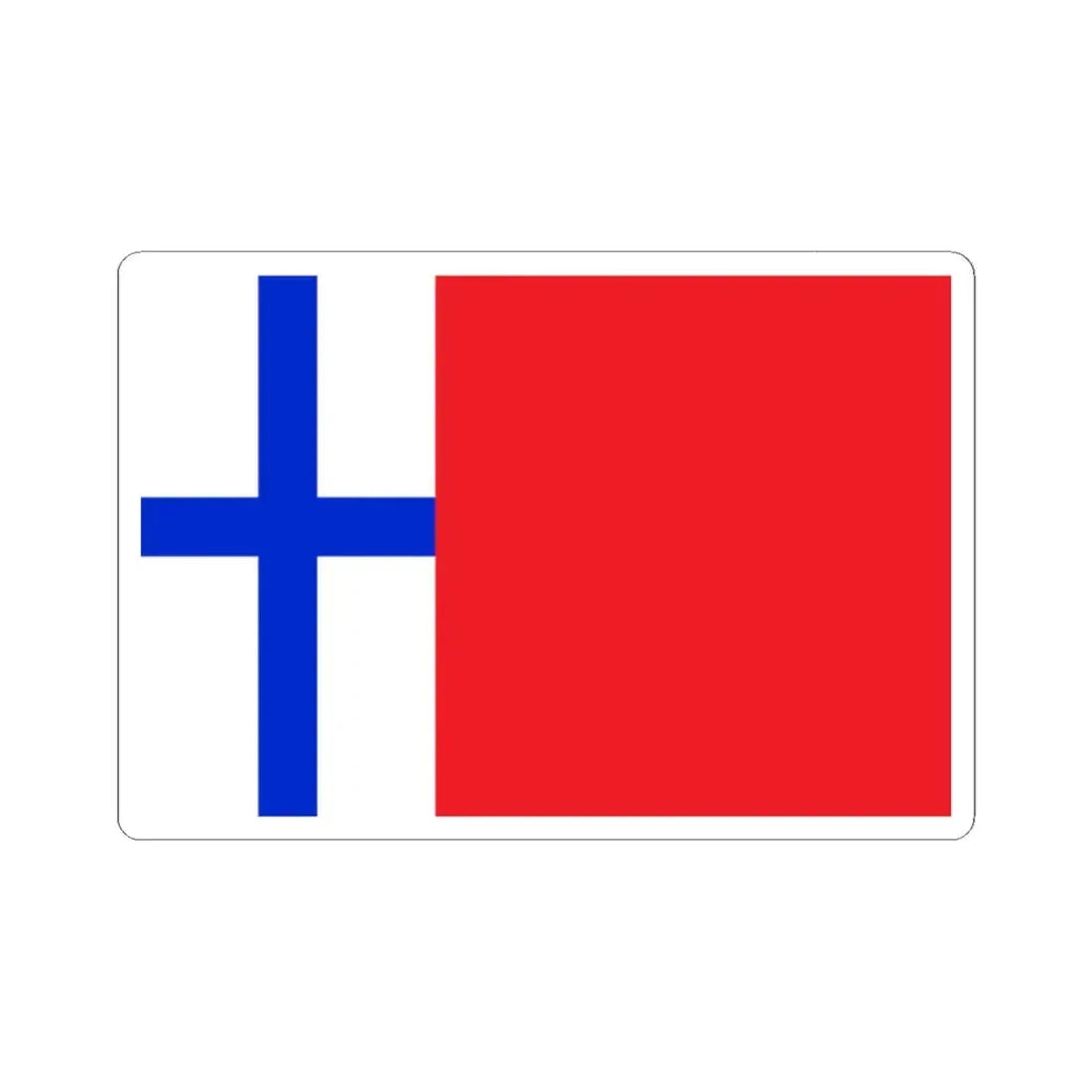 Proposed PRC national flag 002 (China) STICKER Vinyl Kiss-Cut Decal 2 Inch White - The Sticker Space