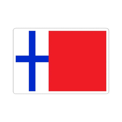 Proposed PRC national flag 002 (China) STICKER Vinyl Kiss-Cut Decal 4 Inch White - The Sticker Space