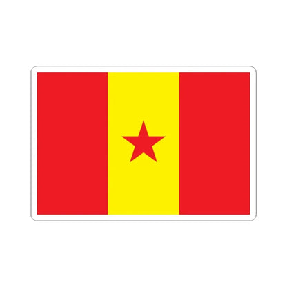 Proposed PRC national flag 003 (China) STICKER Vinyl Kiss-Cut Decal 2 Inch White - The Sticker Space