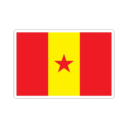 Proposed PRC national flag 003 (China) STICKER Vinyl Kiss-Cut Decal 3 Inch White - The Sticker Space