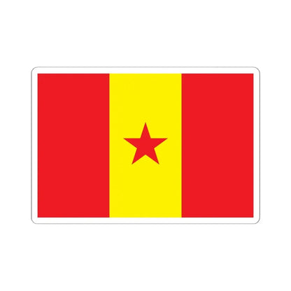 Proposed PRC national flag 003 (China) STICKER Vinyl Kiss-Cut Decal 6 Inch White - The Sticker Space