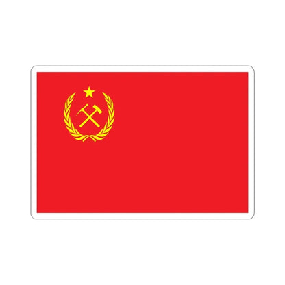 Proposed PRC national flags 032 (China) STICKER Vinyl Kiss-Cut Decal 6 Inch White - The Sticker Space