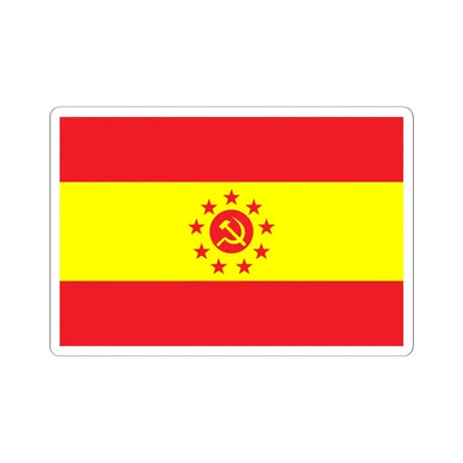 Proposed PRC national flags 034 (China) STICKER Vinyl Kiss-Cut Decal 6 Inch White - The Sticker Space