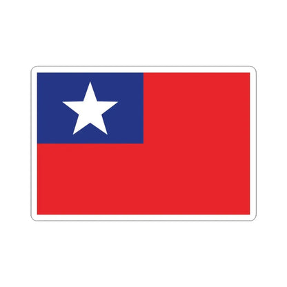 Proposed PRC national flags 046 (China) STICKER Vinyl Kiss-Cut Decal 3 Inch White - The Sticker Space